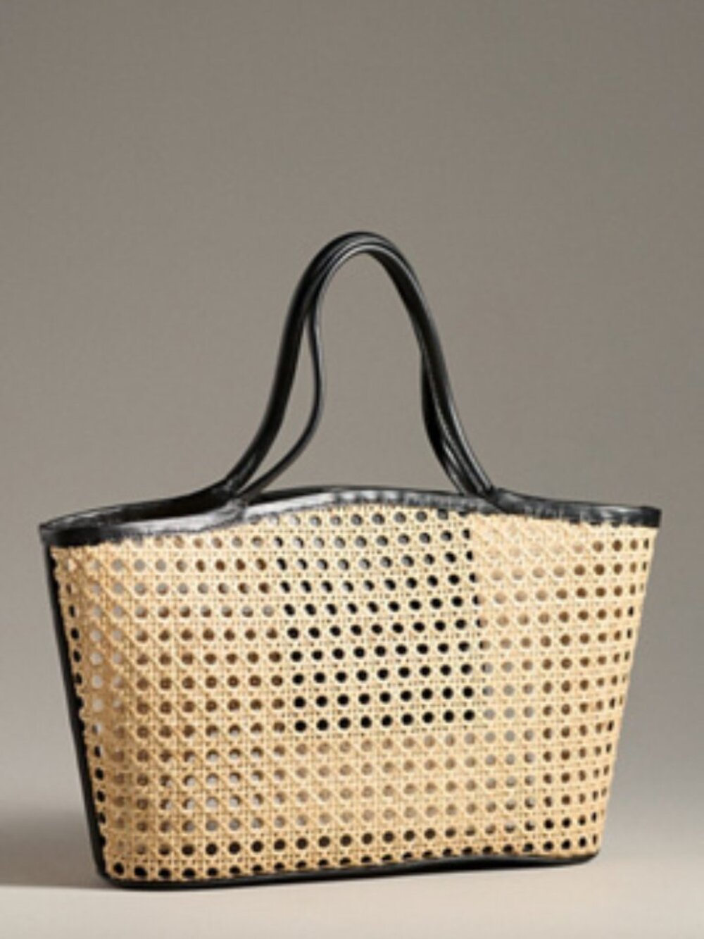 Bembien Odette Rattan Tote NWT